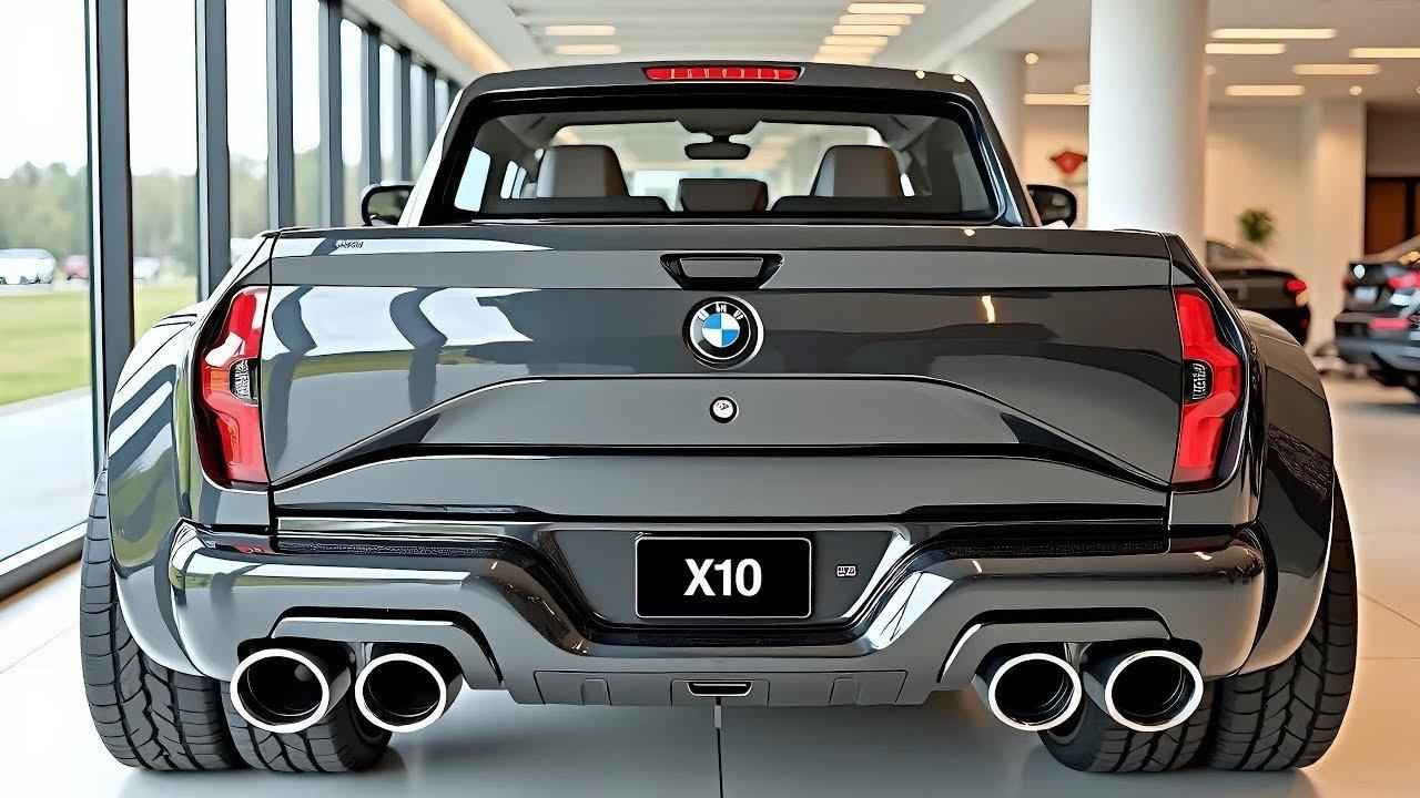 BMW X10 Pickup: Lujo, Potencia y Tecnología Avanzada en una Pickup Premium Alemana